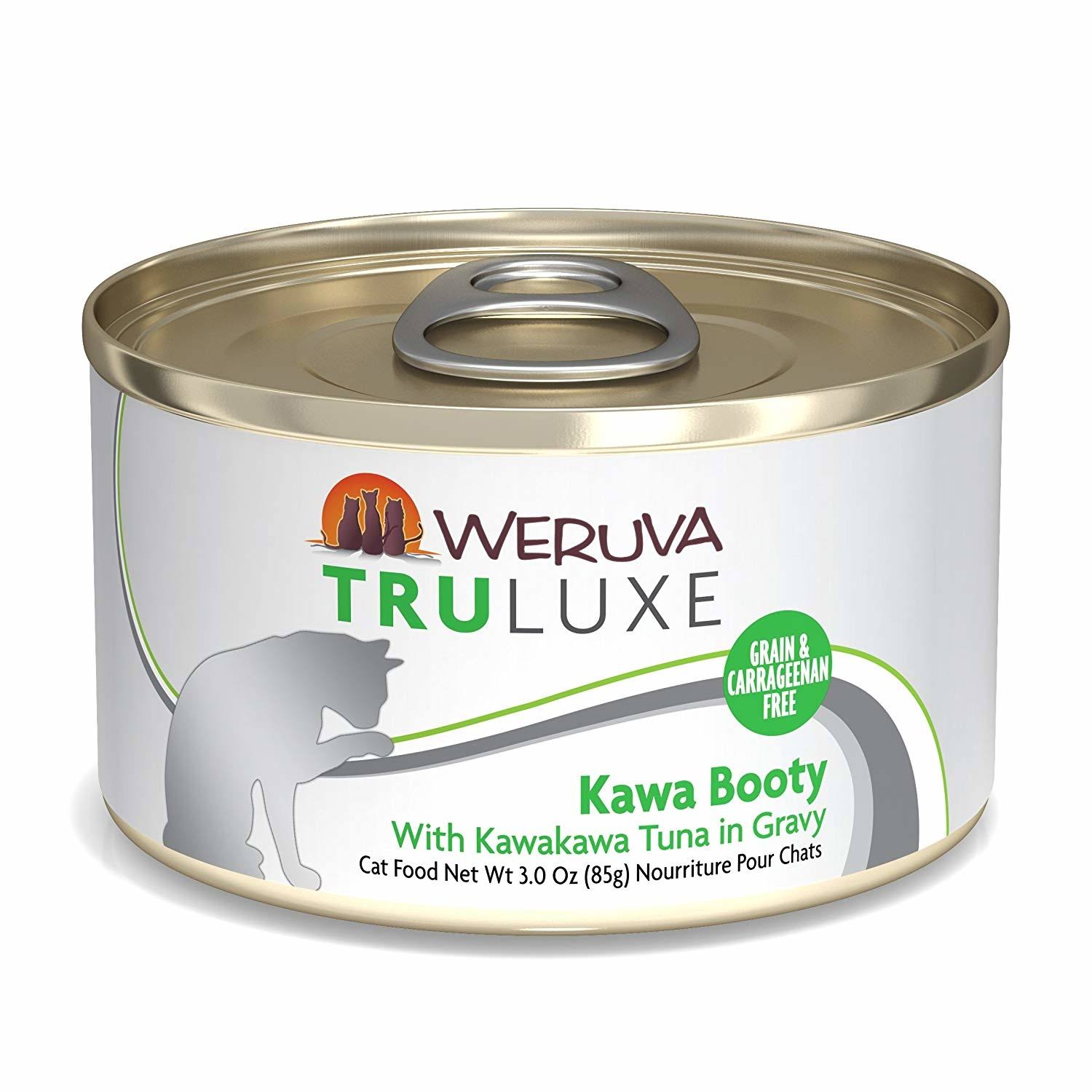 Weruva Grain Free Truluxe Kawa Booty Canned Cat Food - Adult, Kawakawa Tuna