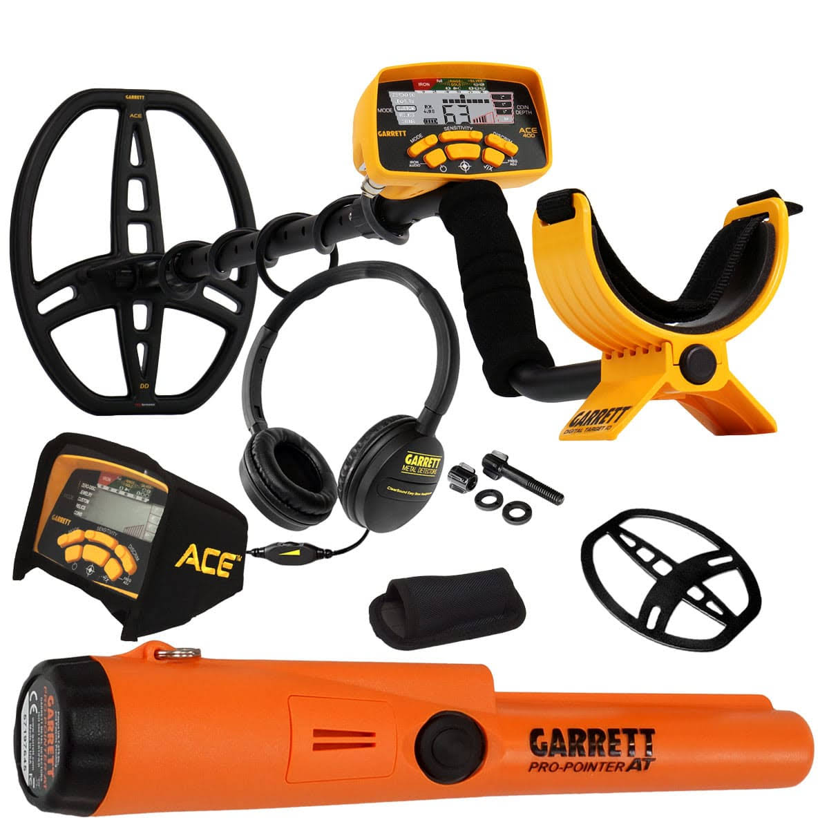 Garrett Ace 400 Metal Detector Special w/ Garrett Pro-Pointer at Pinpointer 1141264