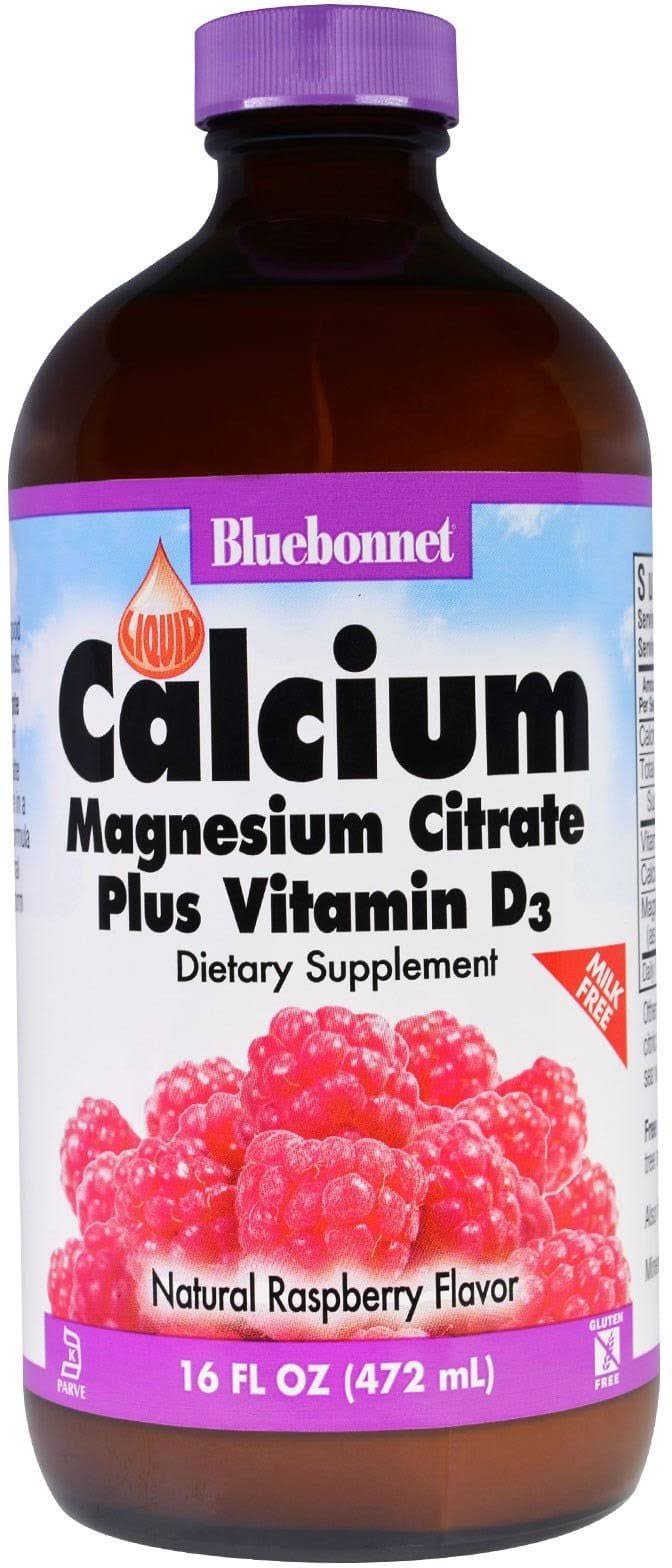 Bluebonnet Nutrition Liquid Calcium Magnesium citrate Plus Vitamin D3
