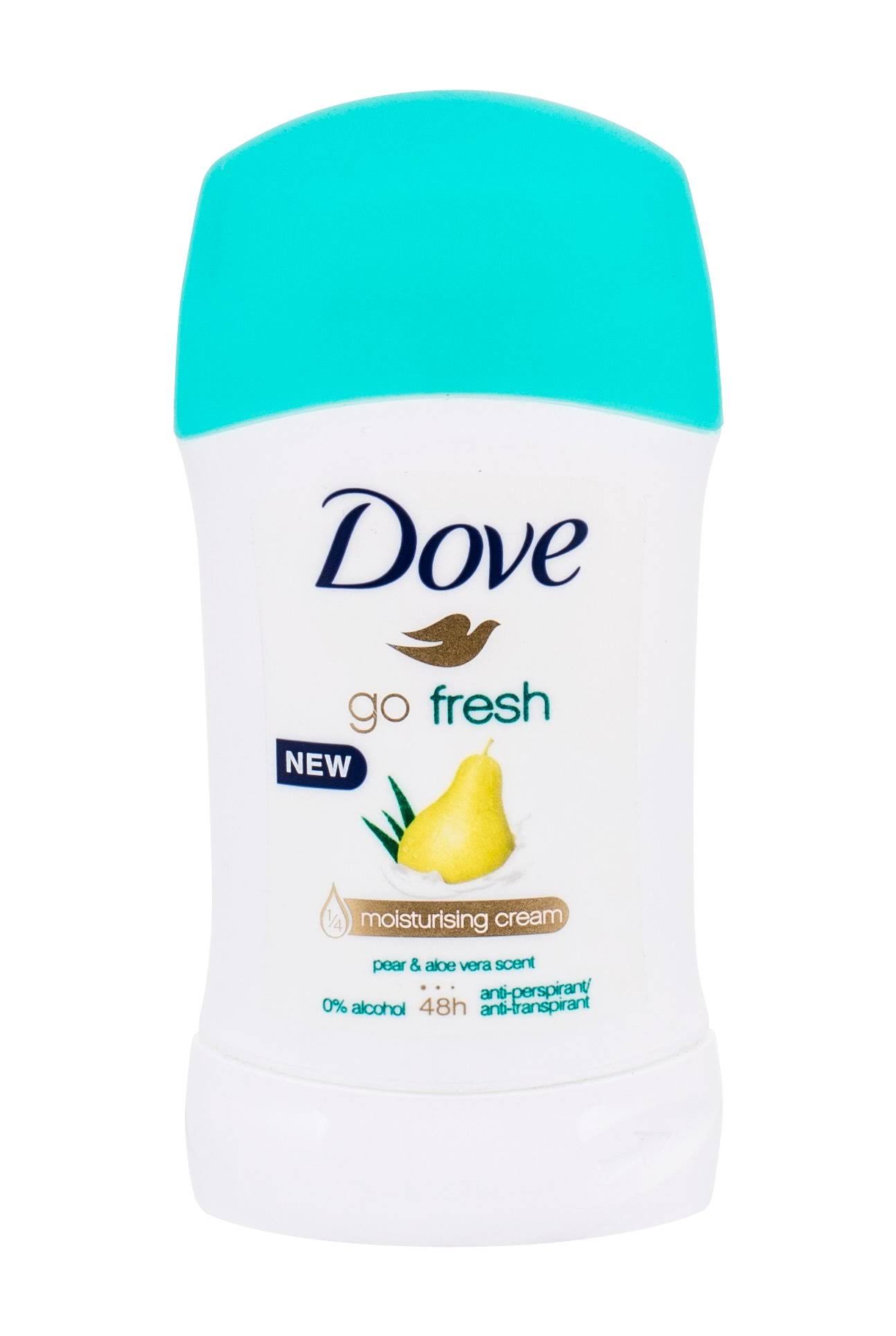 Dove Go Fresh Antiperspirant Deodorant Stick - Pear and Aloe Vera Scent, 40ml