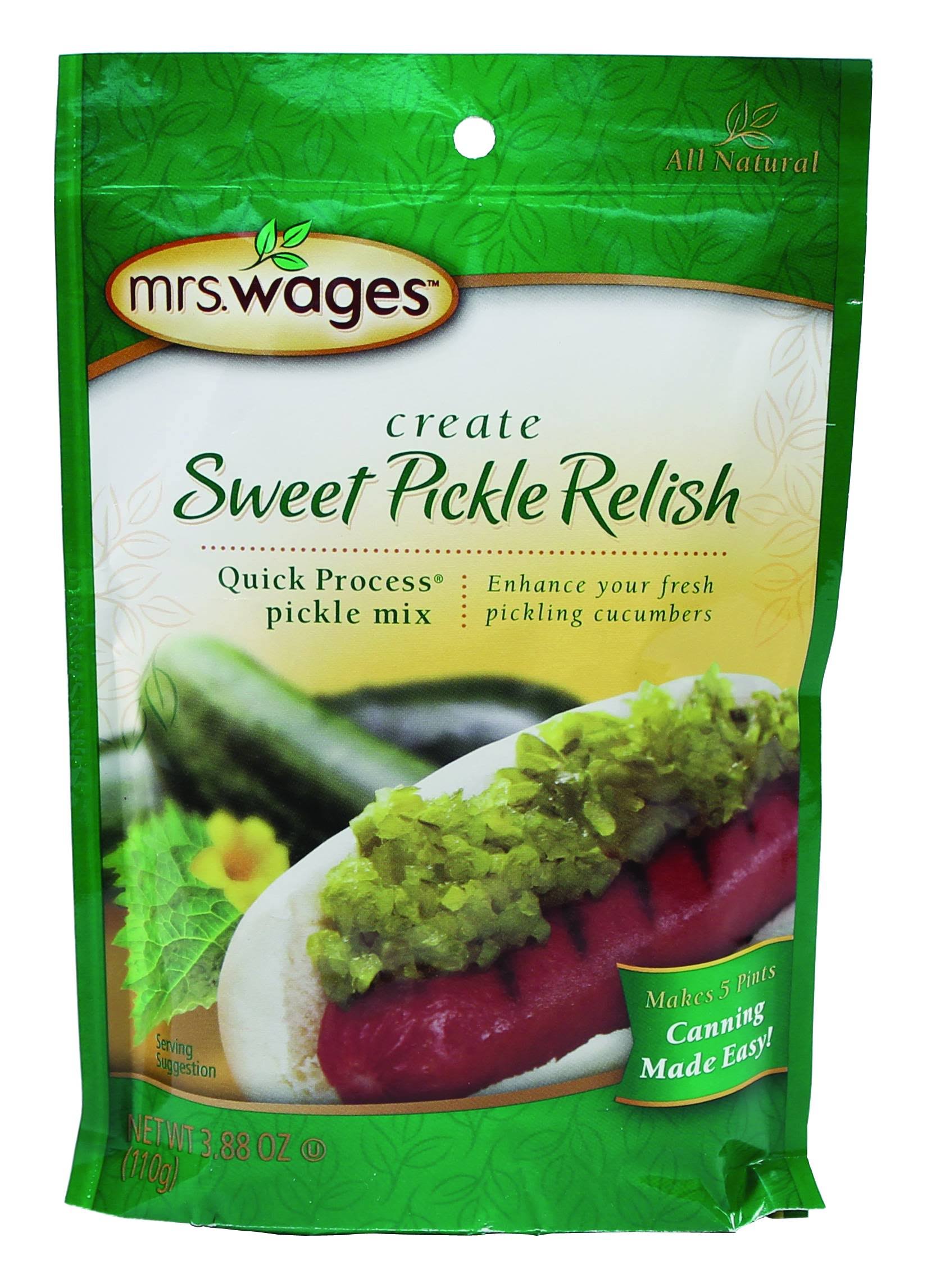 Mrs. Wages Sweet Pickle Relish Mix