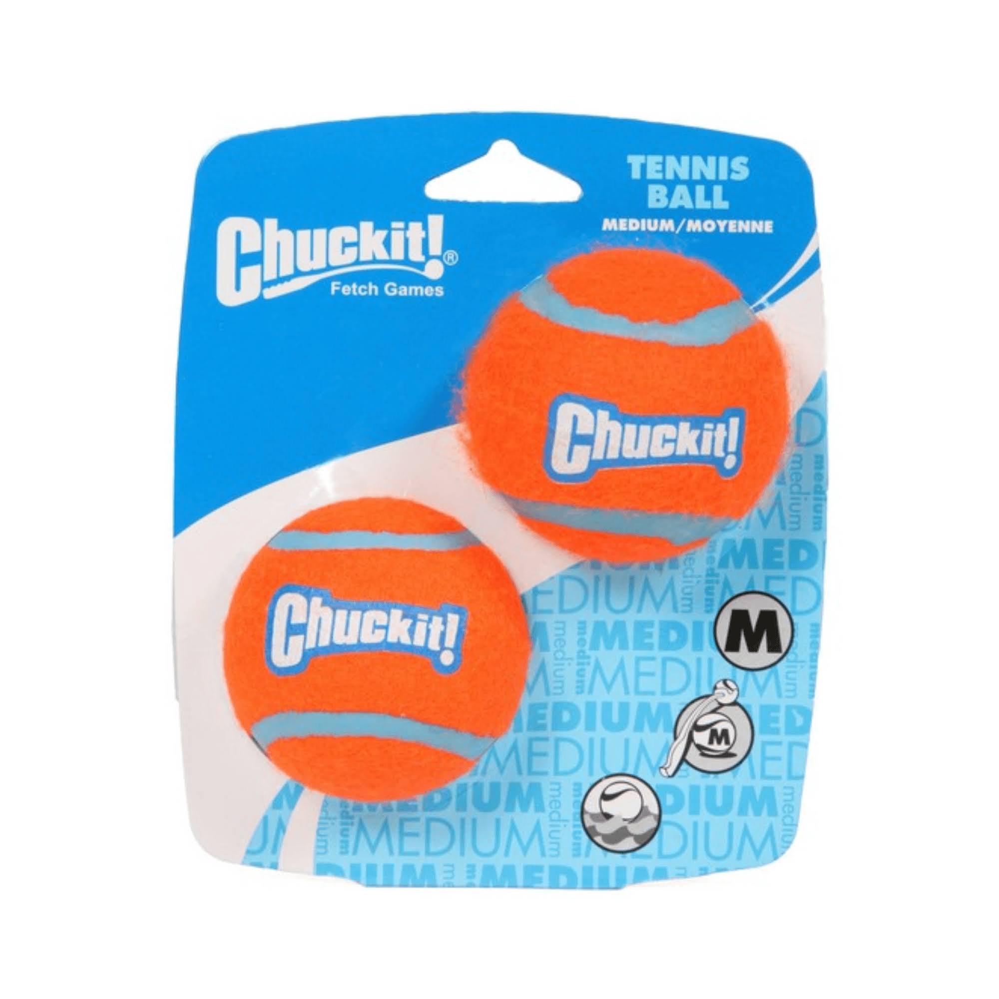 Chuckit Tennis Balls - Medium, x2