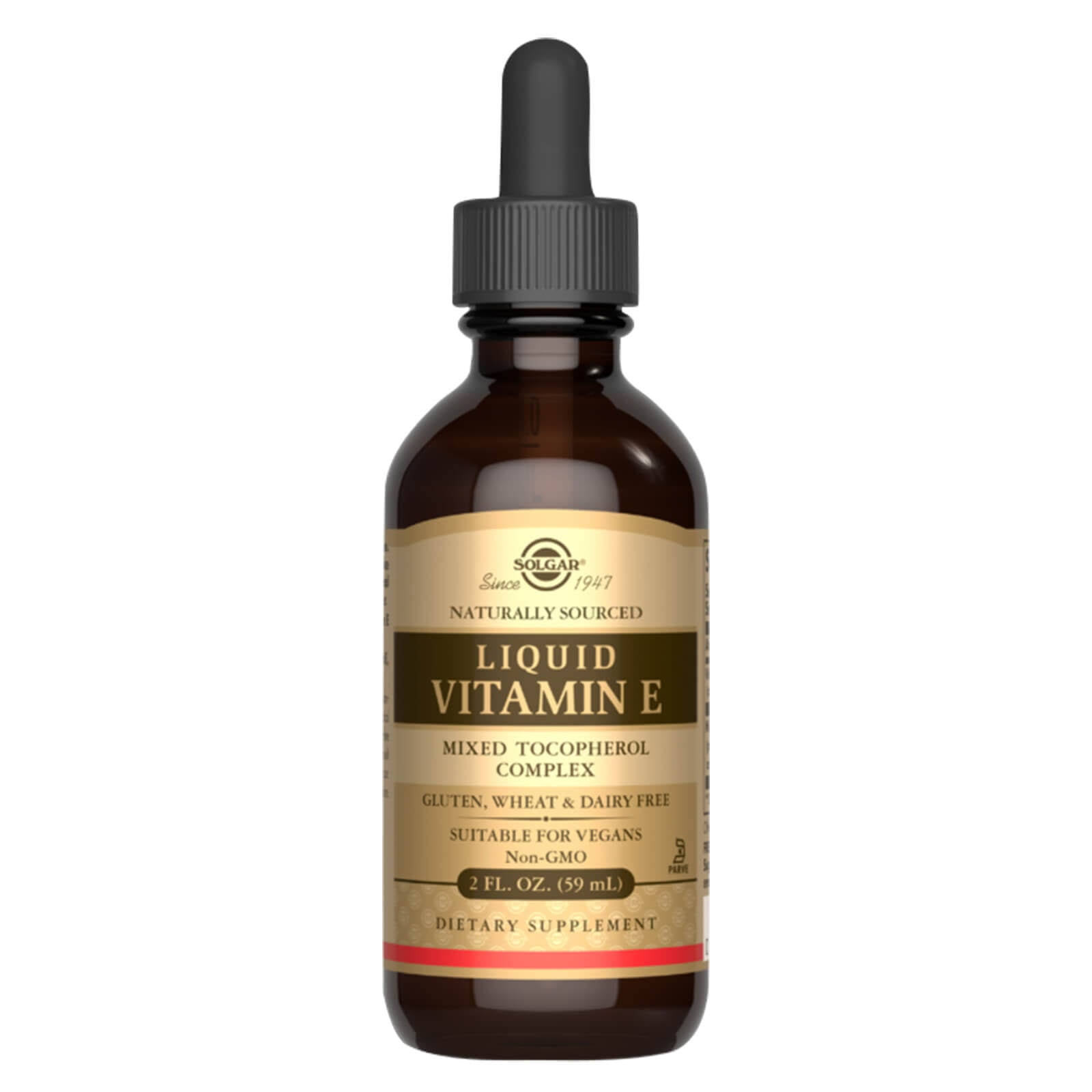 Solgar Natural Liquid Vitamin E Mixed Tocopherol Complex