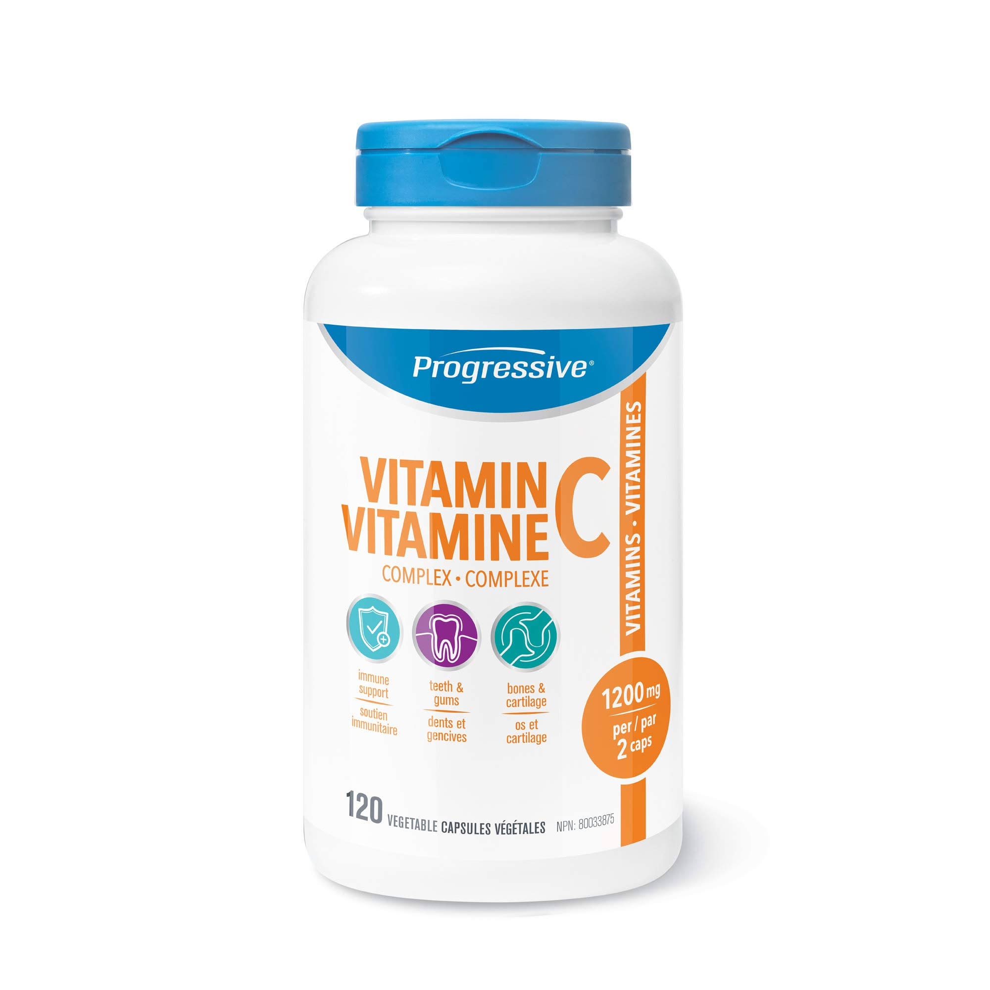 Progressive Vitamin C Complex - 120 Vcaps