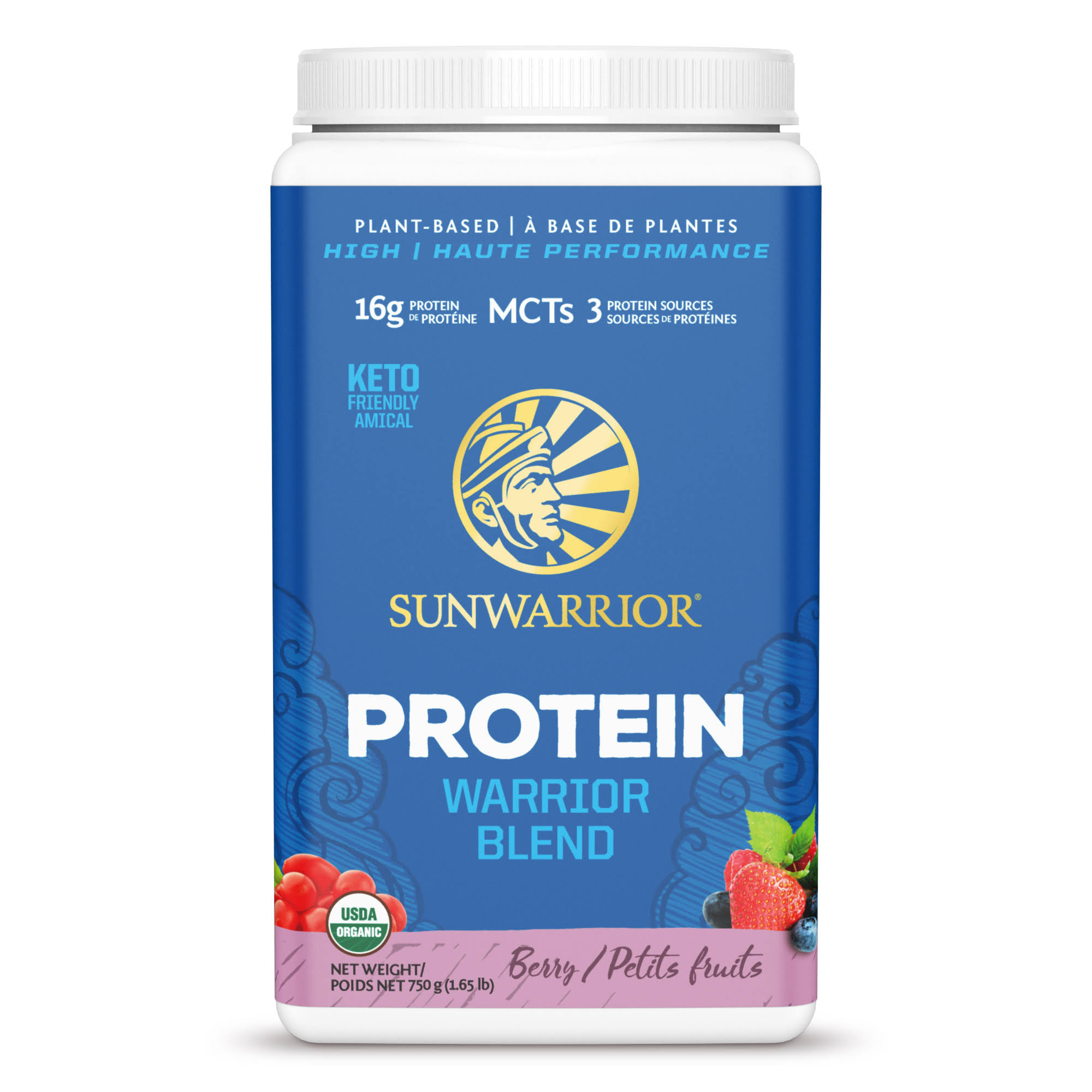 Sunwarrior Warrior Protein Blend Berry