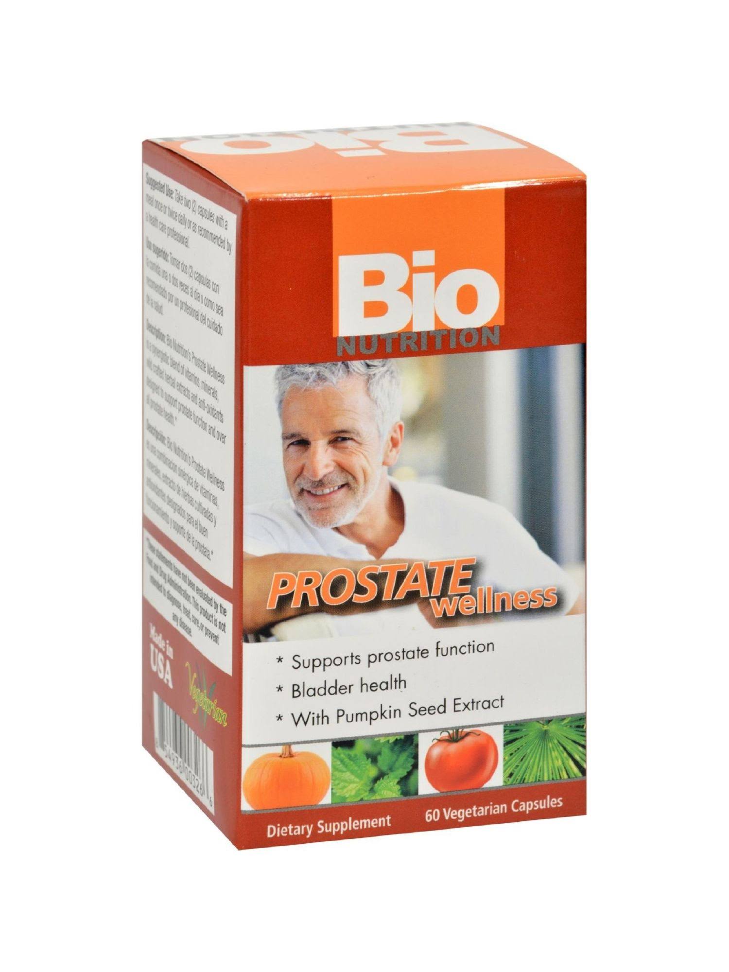 Bio Nutrition Prostate Wellness Dietary Supplement - 60 Capsules