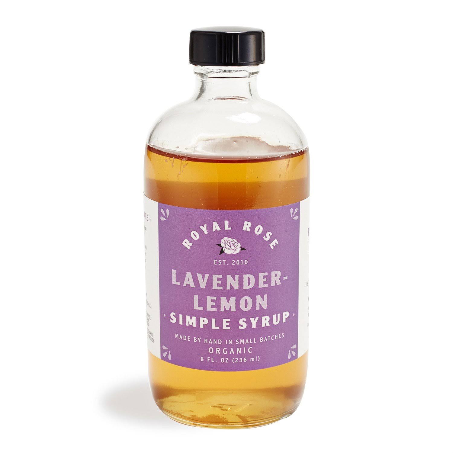 Royal Rose - Lavender Lemon Syrup