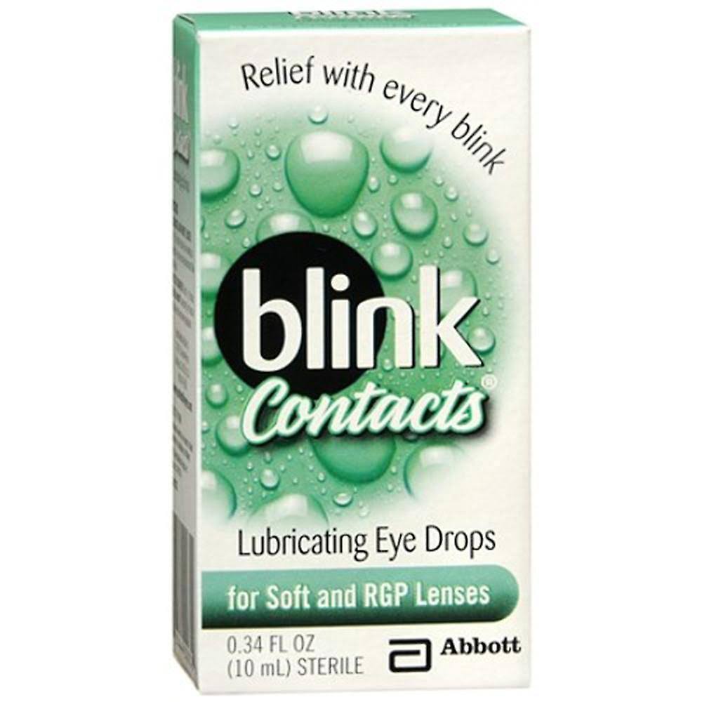 Abbott Blink Contacts Lubricating Eye Drops - 0.34oz