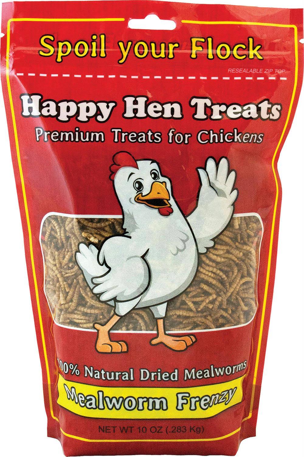 Happy Hen Treats Mealworm Frenzy Chicken Treat - 10oz