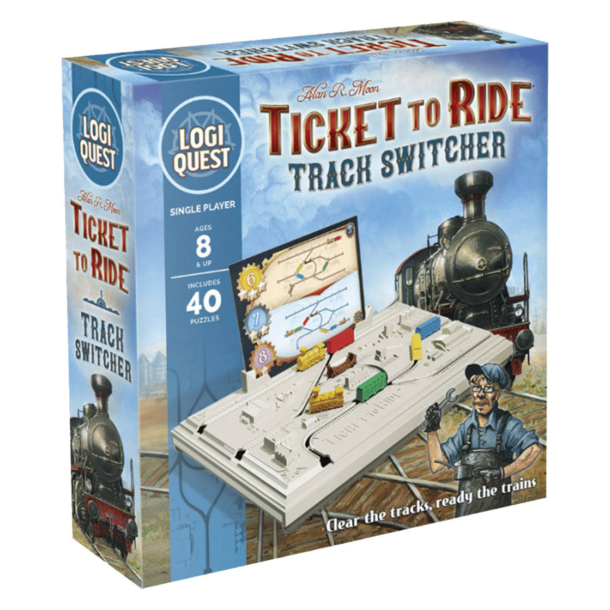 Mixlore Logiquest Ticket to Ride Track Switcher Board Game