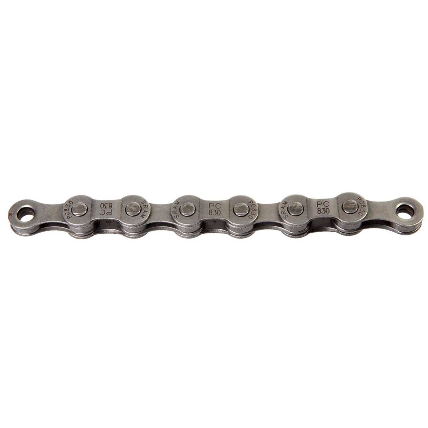 SRAM PC 830 P-Link Bicycle Chain - 8-Speed, Grey