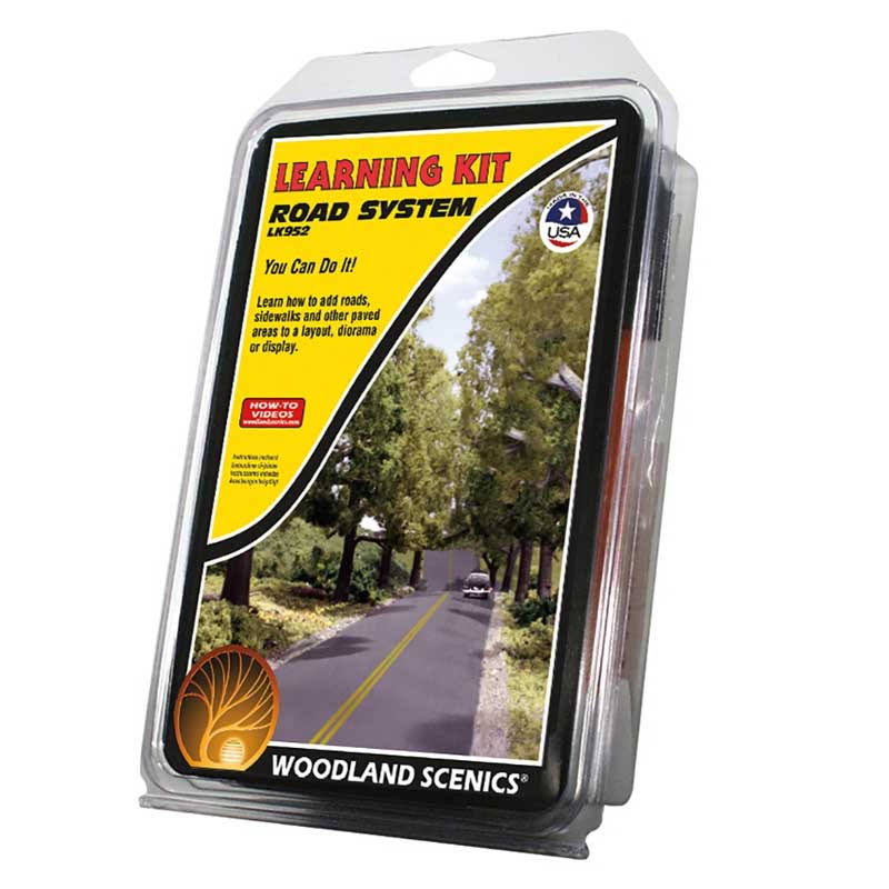 Woodland Scenics Roads & Pavement Learning Kit