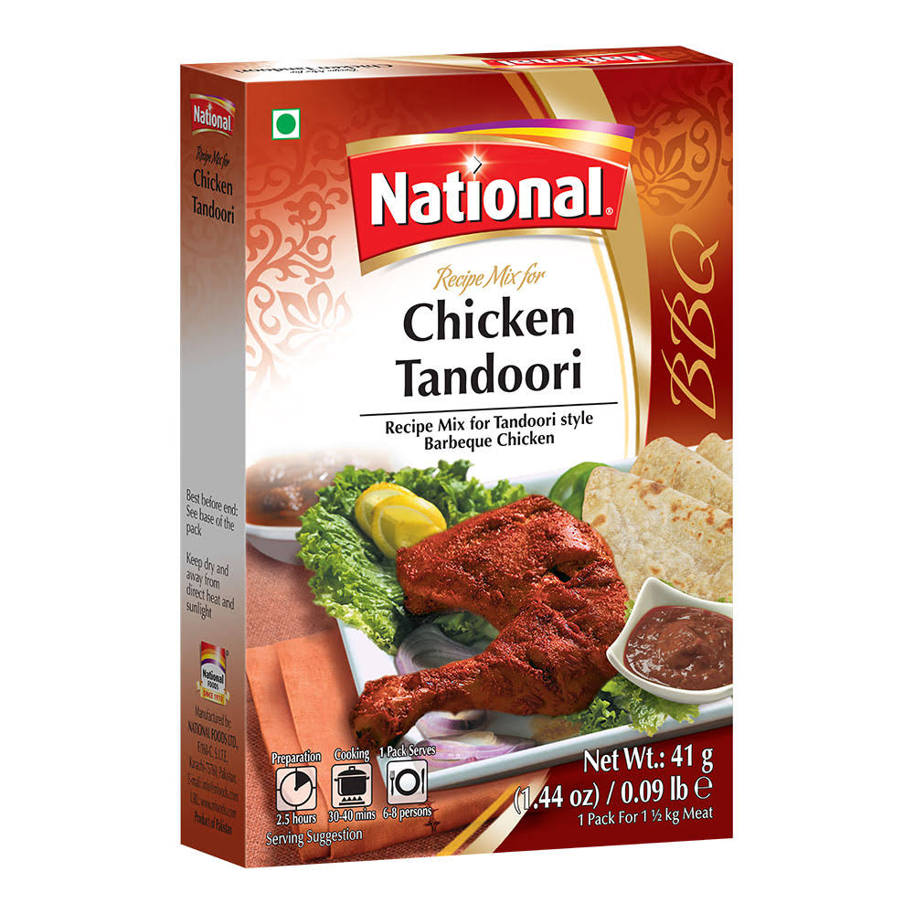 National Chicken Tandoori Masala Mix - 1.76 Ounces - ZiFitiFresh - Delivered by Mercato