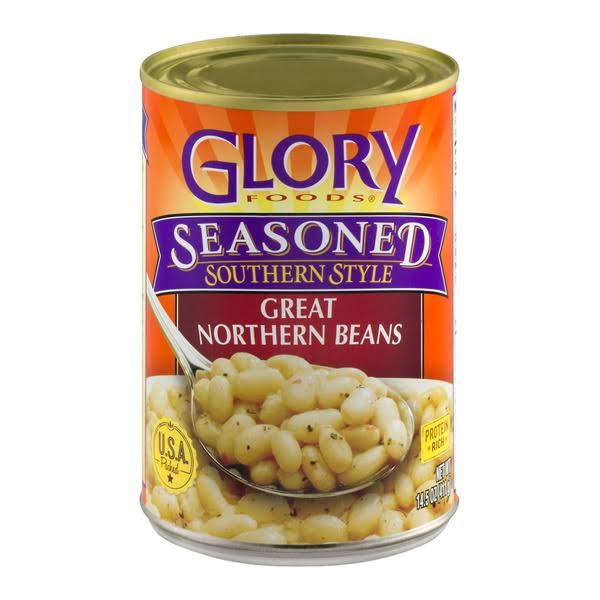 Glory Foods Great Northern Beans - 15.5oz, 12pk
