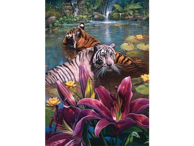 Trefl Puzzle Painted-Tiger (500 Pieces)