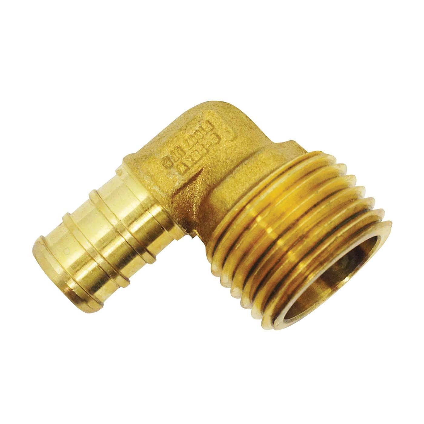 Apollo APXME12 Hose to Pipe Elbow Adapter - 1/2", Brass