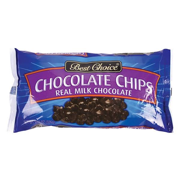 Best Choice Real Milk Chocolate Chips - 11.5 oz