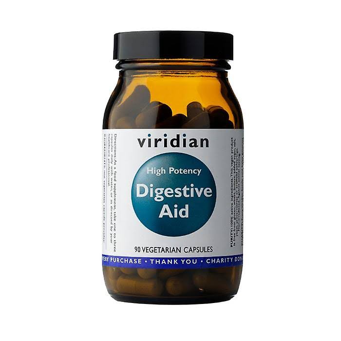 Viridian High Potency Digestive Aid - 90 Capsules