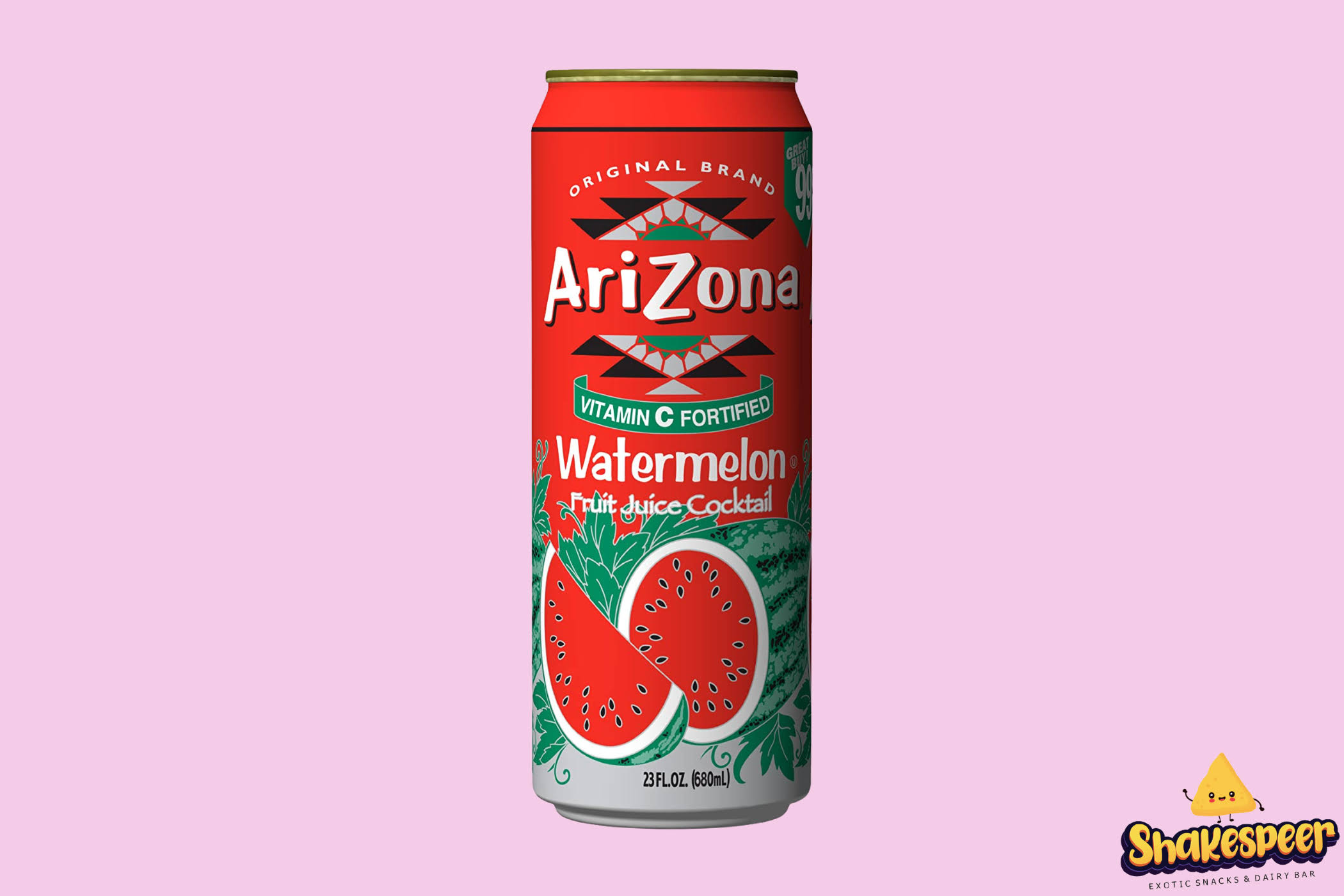 Arizona Watermelon Fruit Juice Cocktail - 23oz