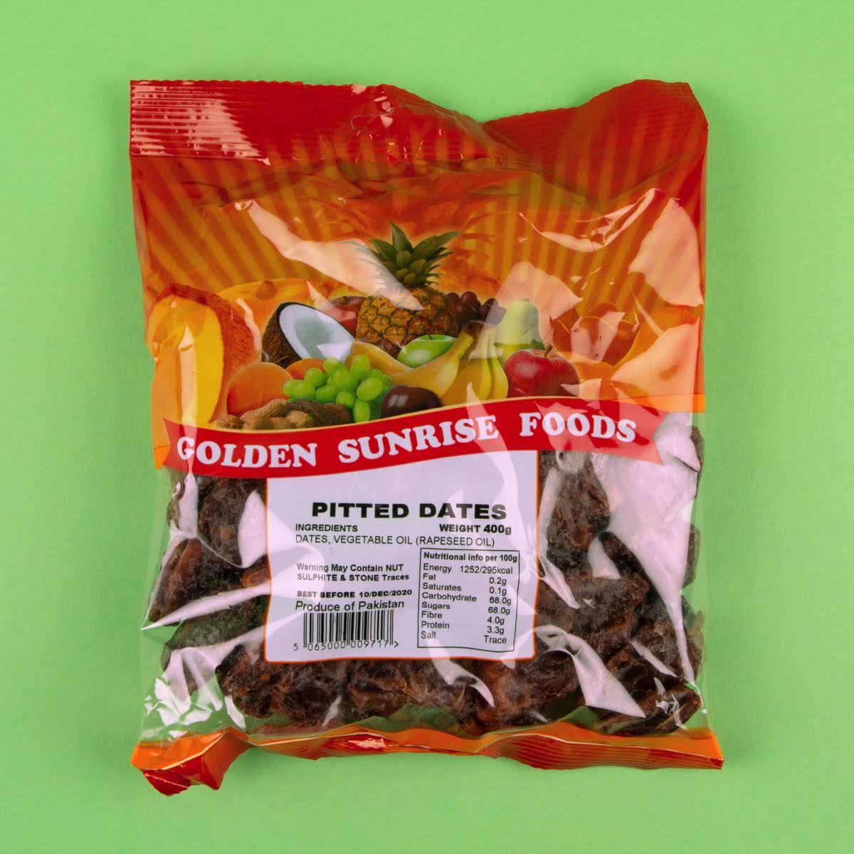 Golden Sunrise Pitted Dates - 400g
