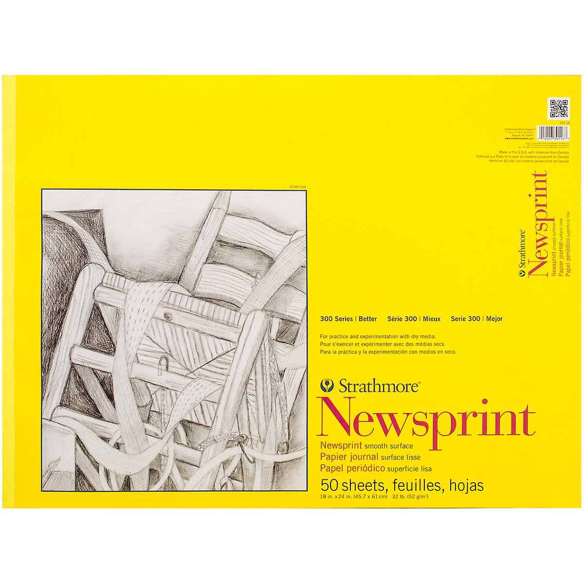 Strathmore Newsprint - 50 Sheets