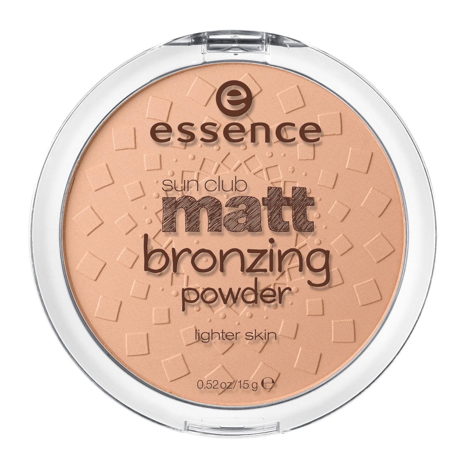 Essence Sun Club Matt Bronzing Powder - Blondes/ lighter skin