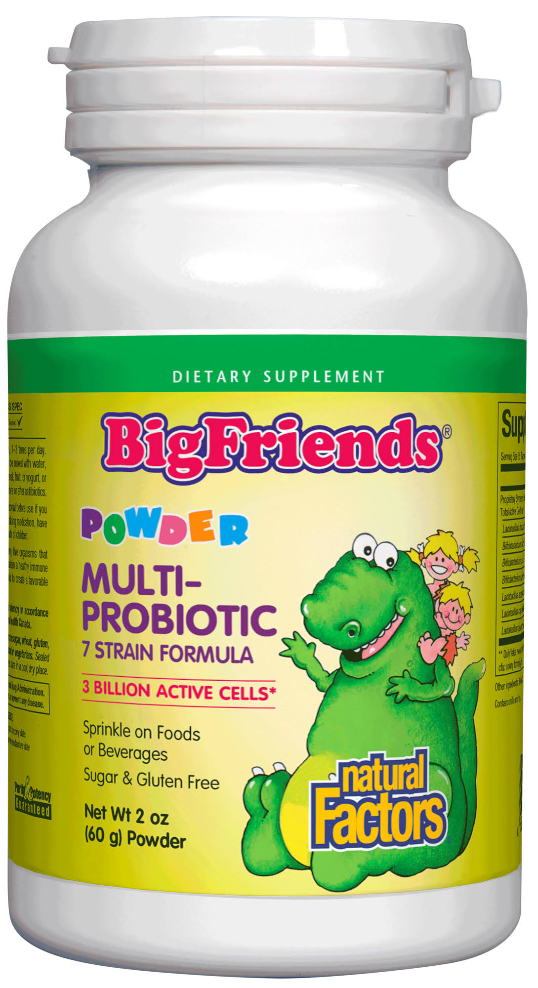 Natural Factors - Big Friends Multi-Probiotic Powder 2 oz