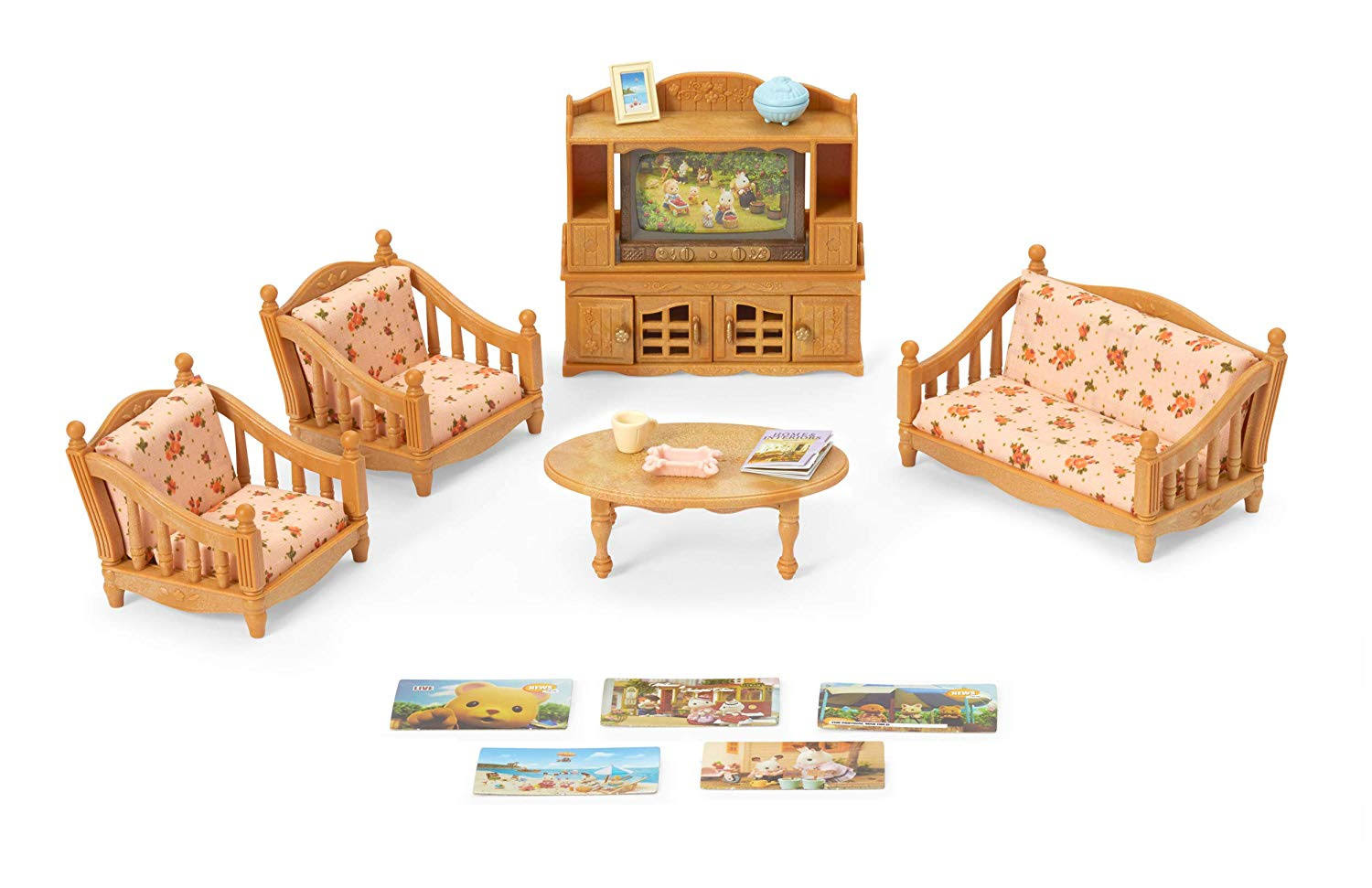 Calico Critters CC1808 Comfy Living Room Furniture Set