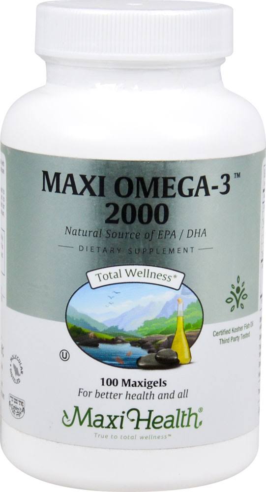 Maxi Health Research Omega 3 Supplements - 100ct
