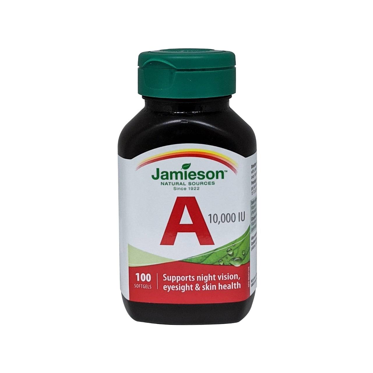 Jamieson Vitamin A 10,000 IU | 100 Softgels
