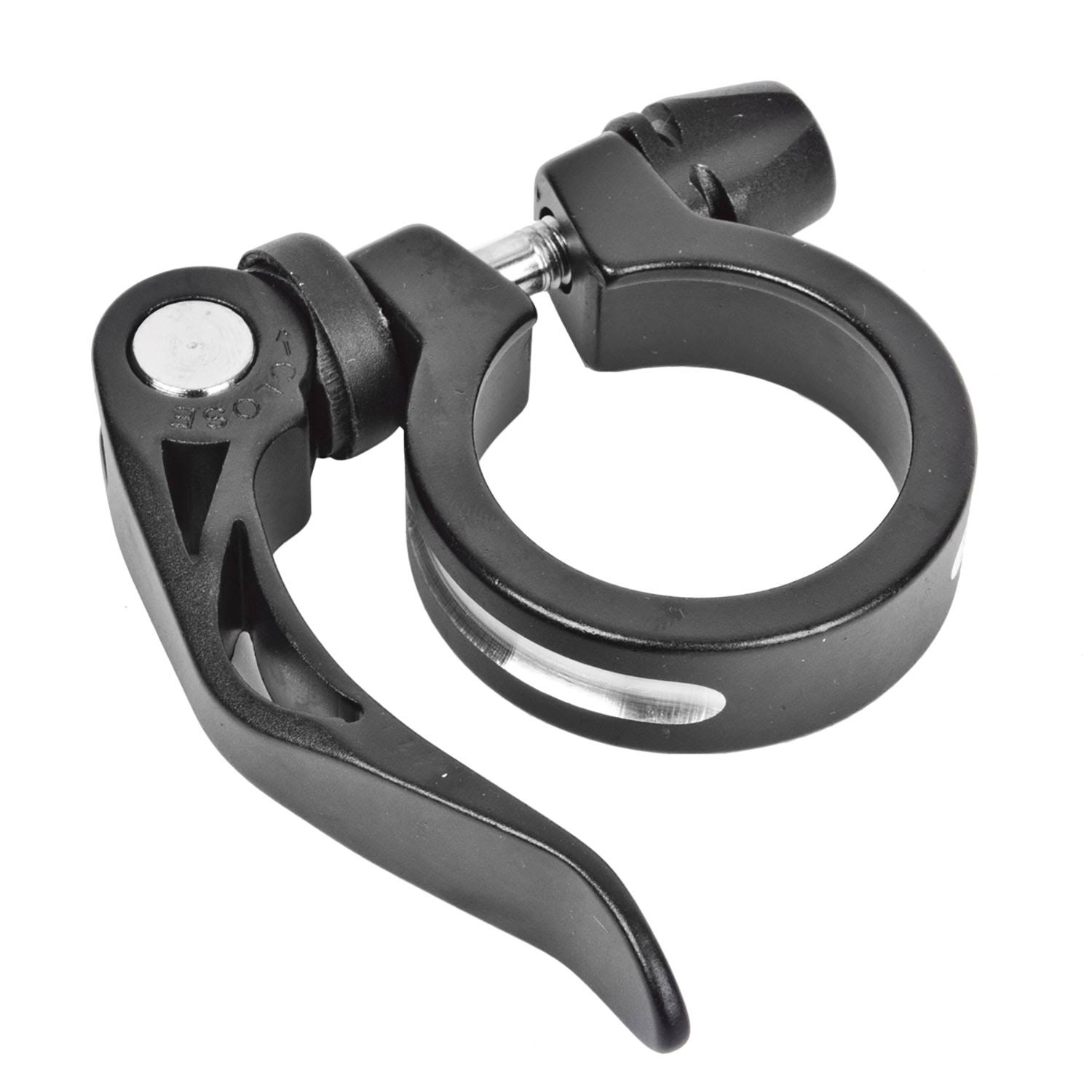 Sunlite Bicycle Quick Release Seat Clamp - 34.9mm, Black