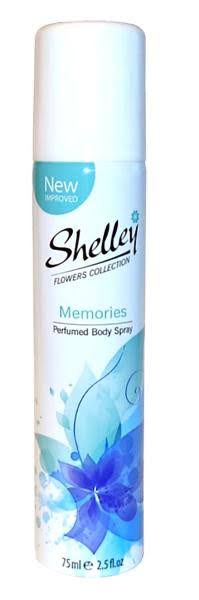 Shelley Deodorant Body Spray Memories 75ml