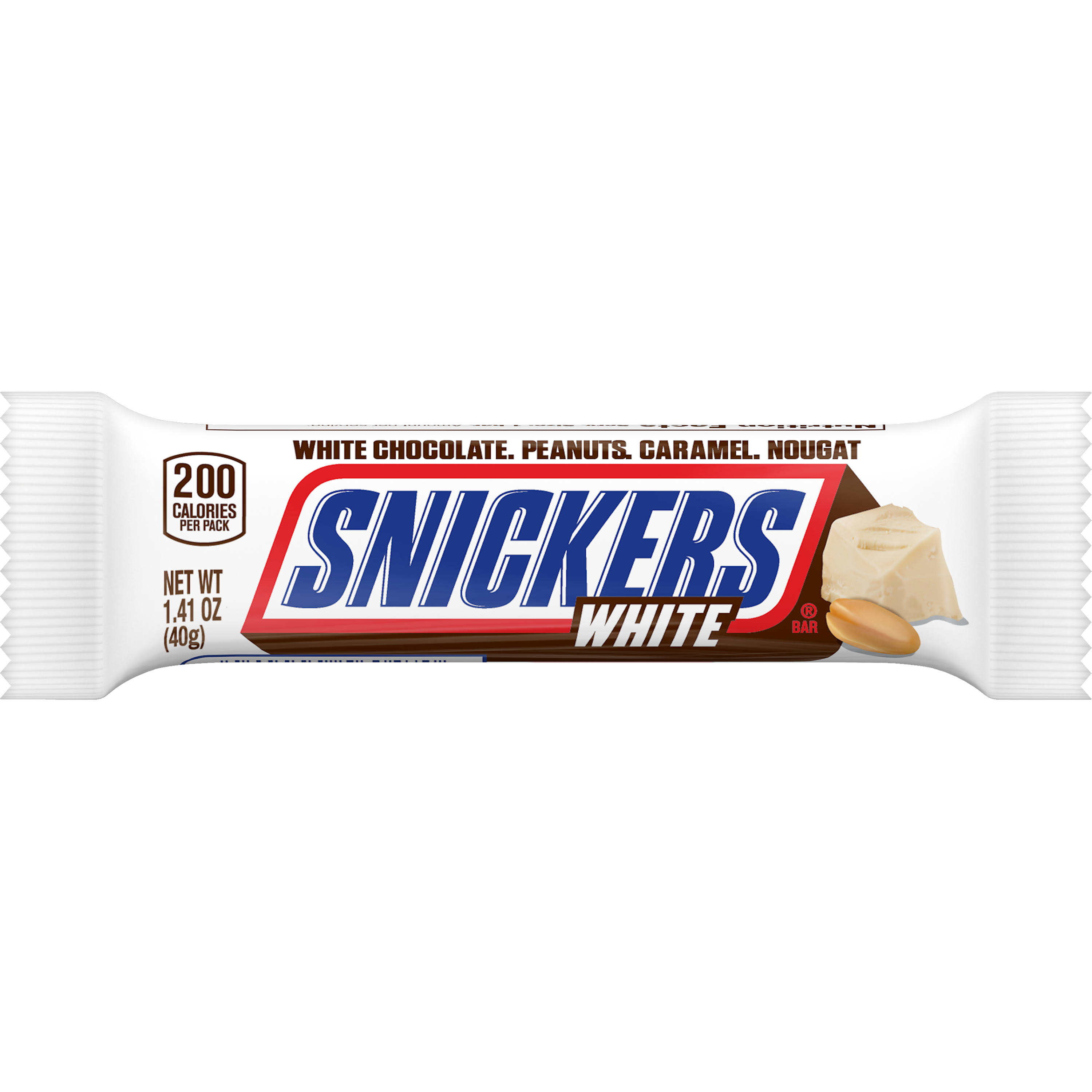Snickers Bar, White - 1.41 oz
