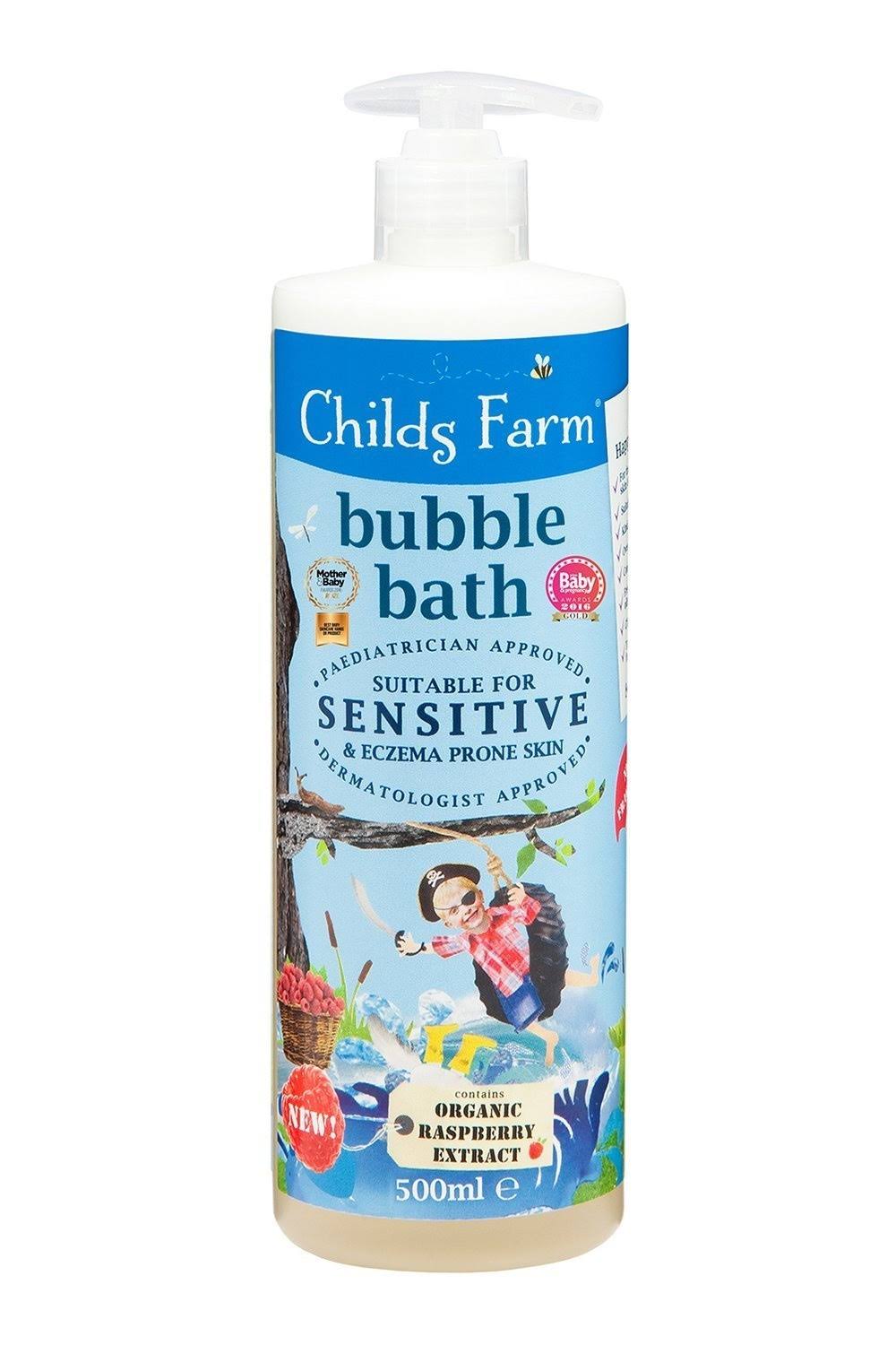 Childs Farm Organic Bubble Bath - Raspberry, 500ml