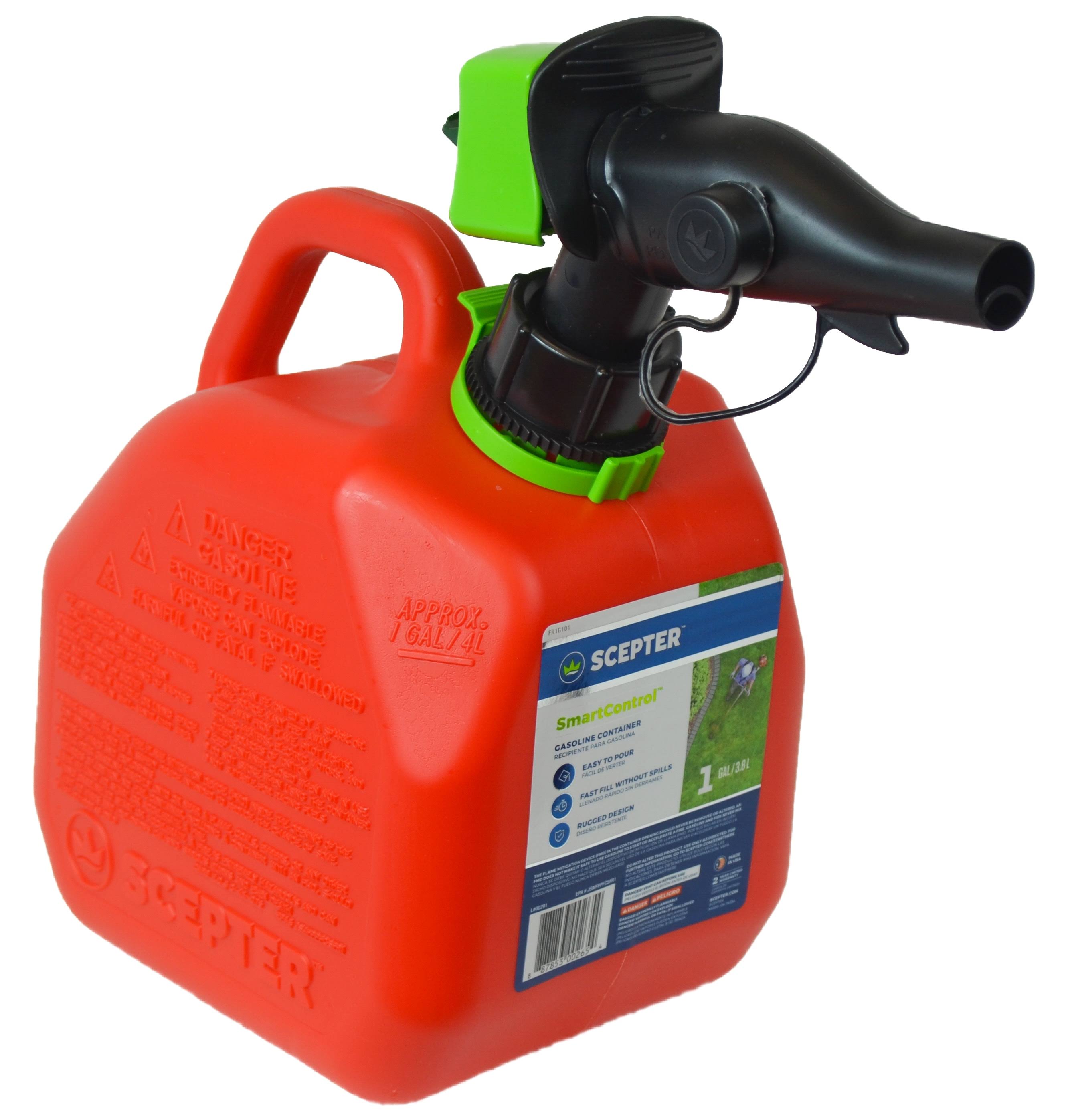 Scepter FR1G101 Smart Control Gas Can - 1gal