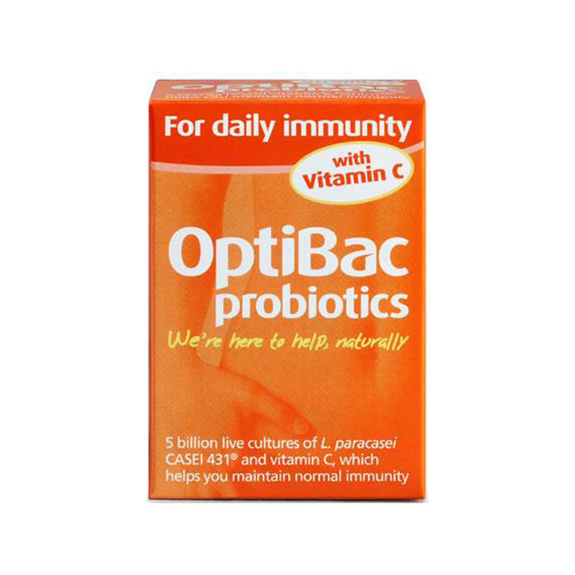 OptiBac Probiotics for Daily Immunity - 30 Pack