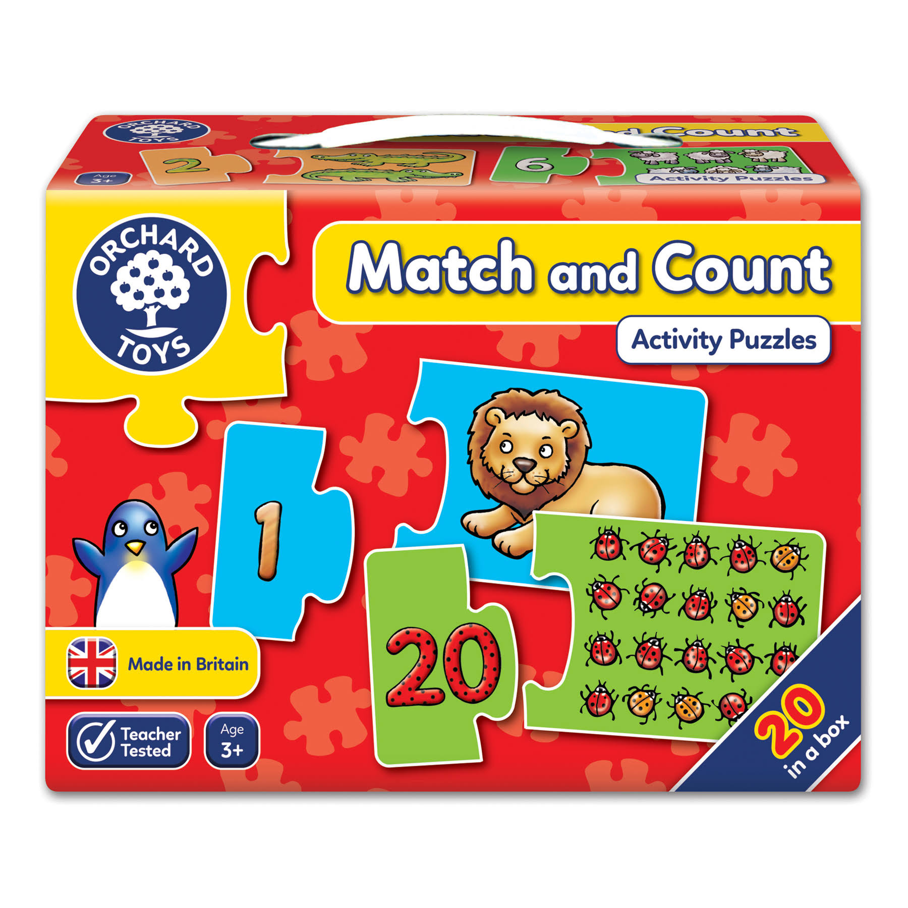 Orchard Toys Match & Count First Counting Puzzles - x20