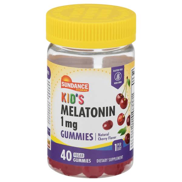 Sundance Vitamins Kid's Melatonin 1 mg Gummies 40 Each 4/2024 Fresh!
