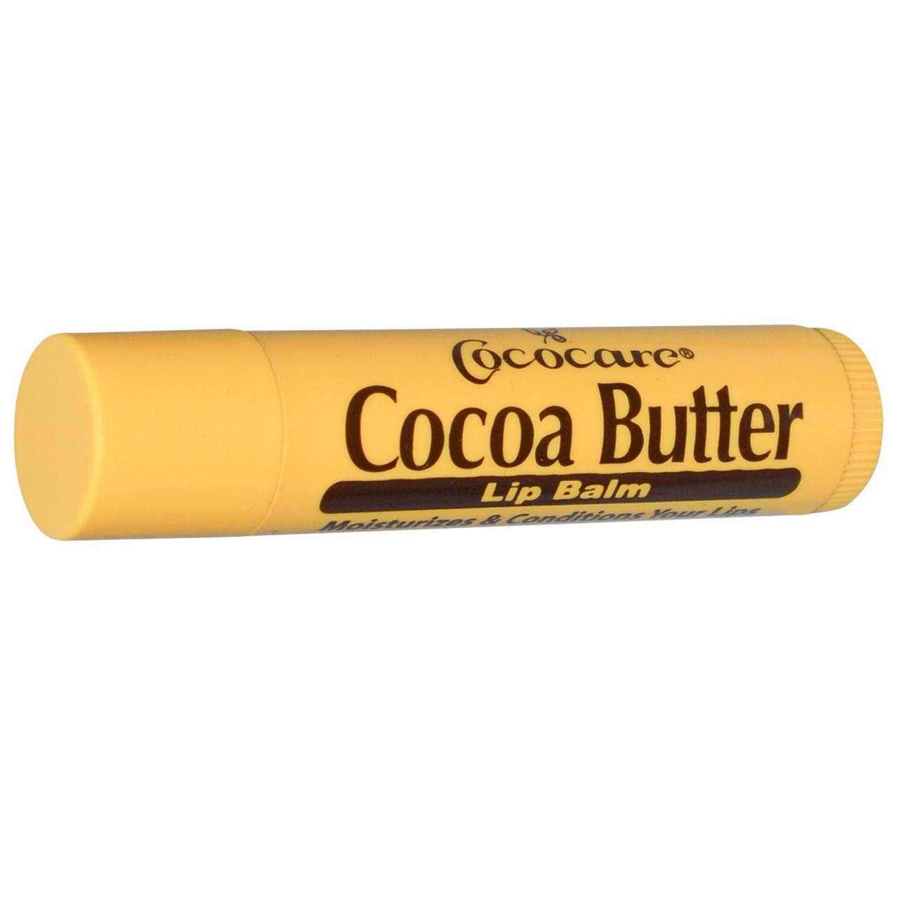 Cococare Cocoa Butter Lip Balm - Moisturizer, 0.15oz, 24 Pack