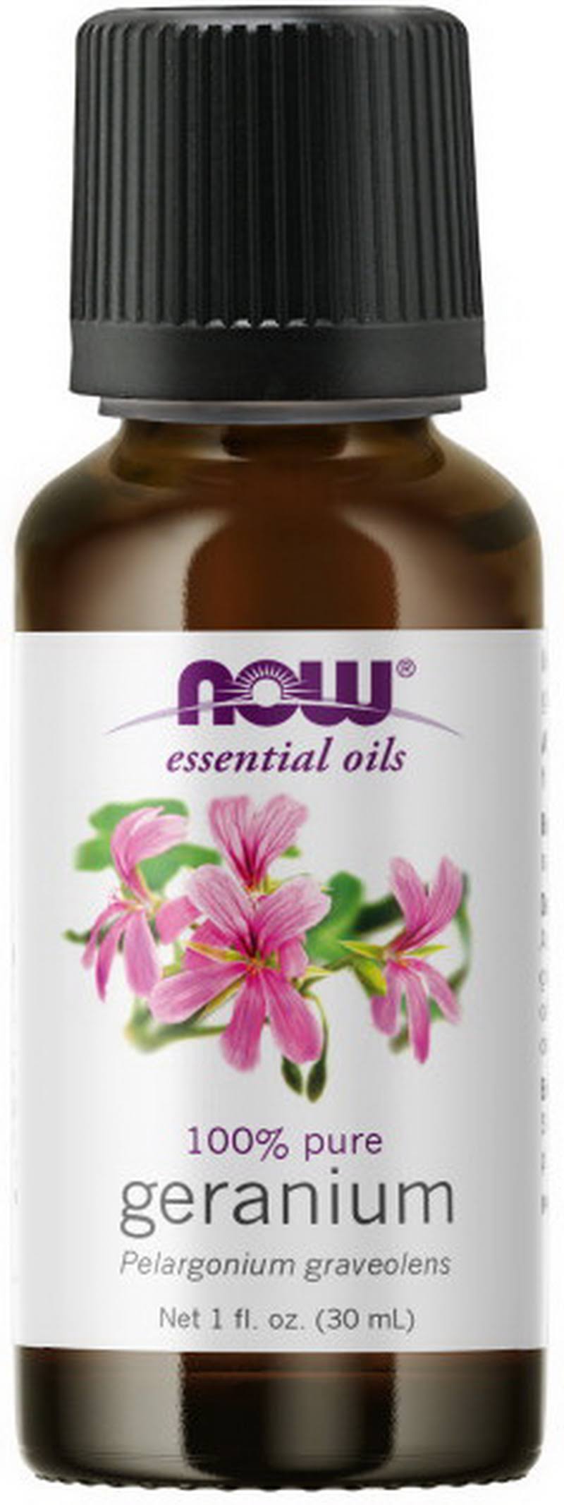 Now Essential Oils - Geranium, 30ml