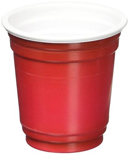 Red Mini Shot Cups