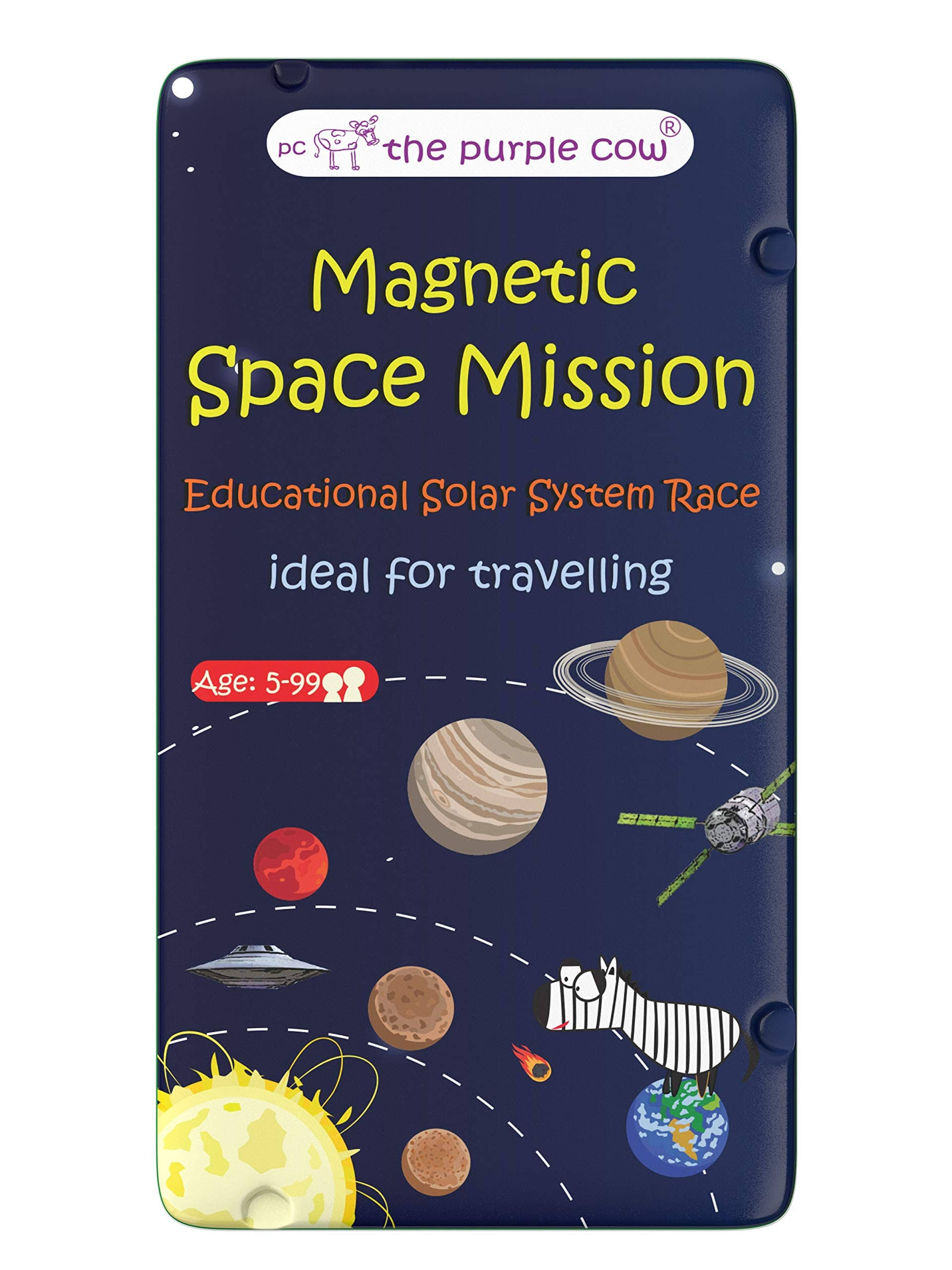 Magnetic Space Mission - Travel Tin (The Purple Cow)