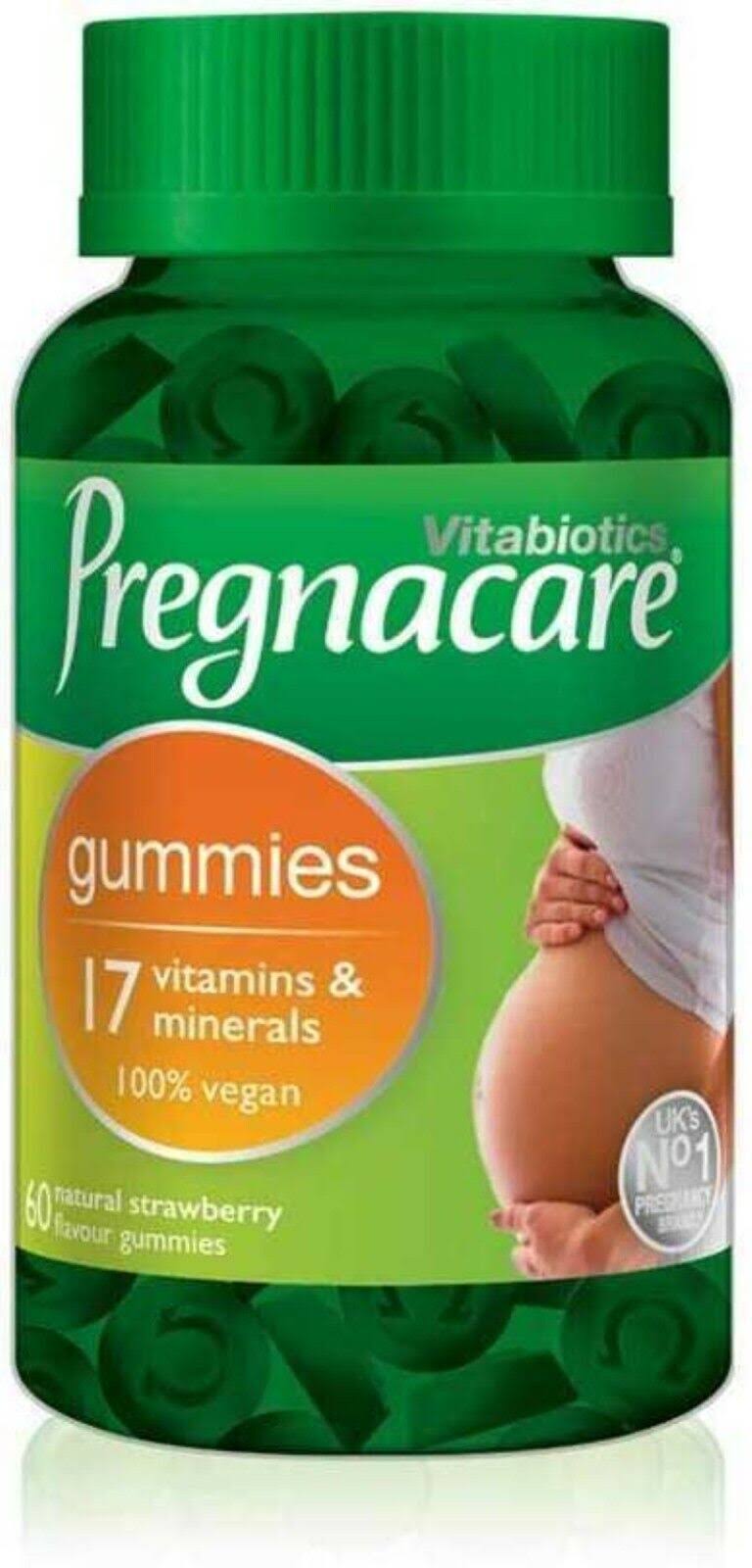 Vitabiotics Pregnacare Gummies - Natural Strawberry Flavour, 60ct