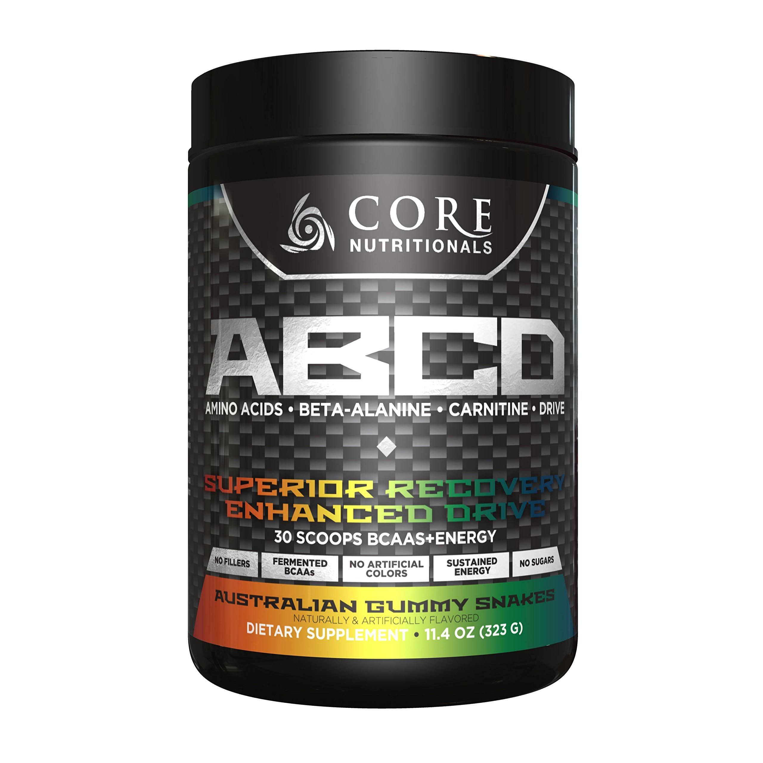 Core Nutritionals Core ABCD Dietary Supplement - Australian Gummy Snakes, 323g