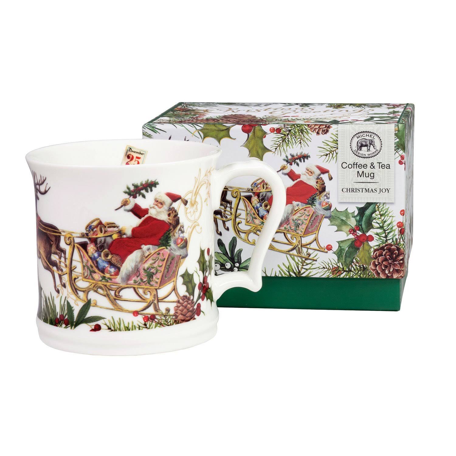 Michel Design Works Coffee and Tea Mug, Christmas Joy