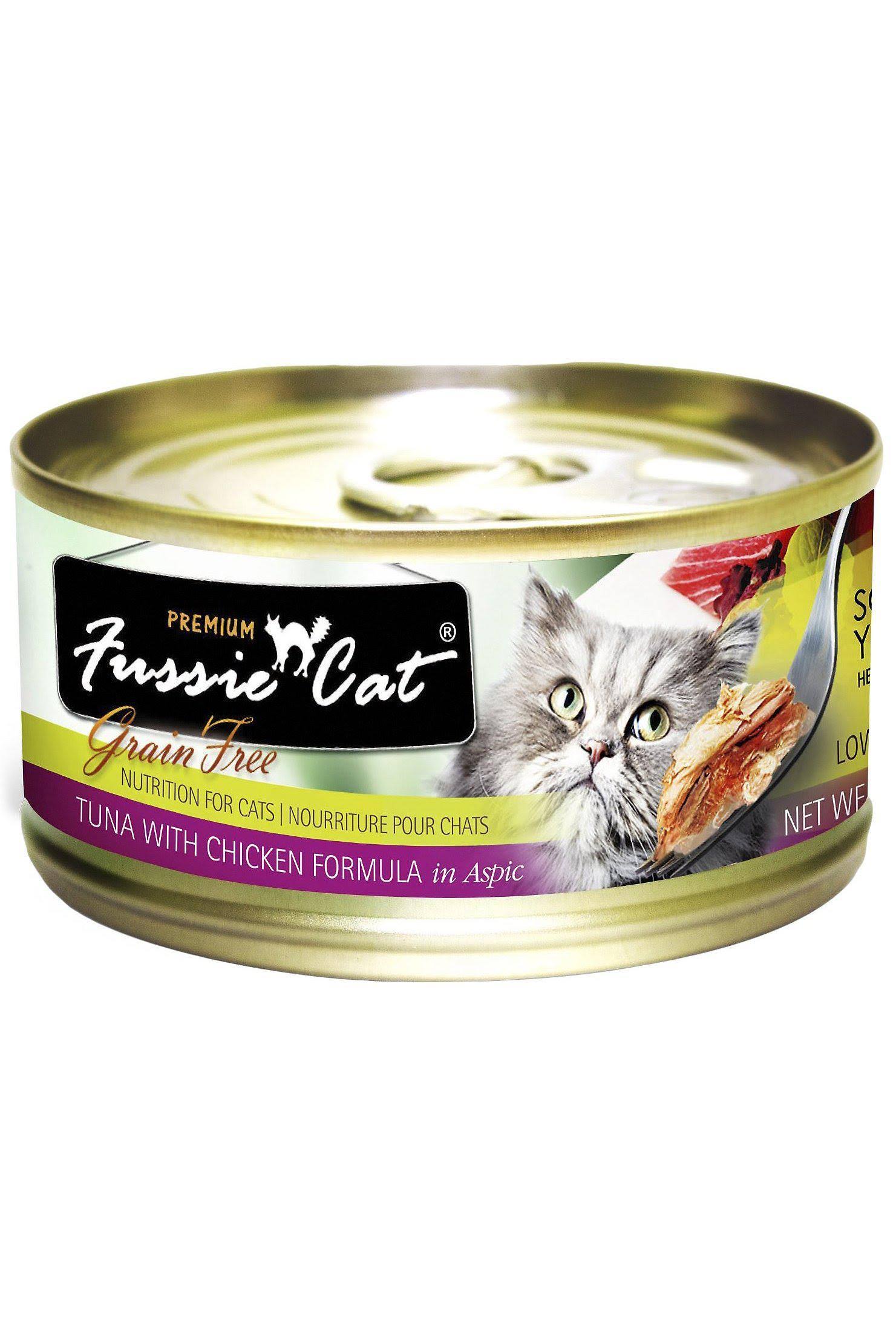 Fussie Cat Tuna with Chicken Can Cat Food - 5.5 oz