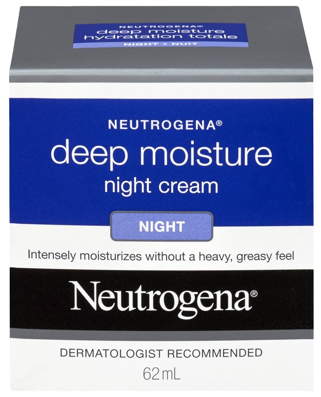 Neutrogena Deep Moisture Night Cream - 62ml