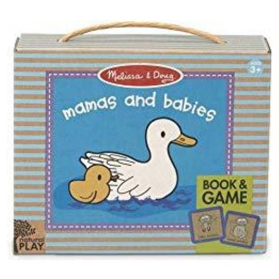 Melissa and Doug Mamas and Babies Book and Game