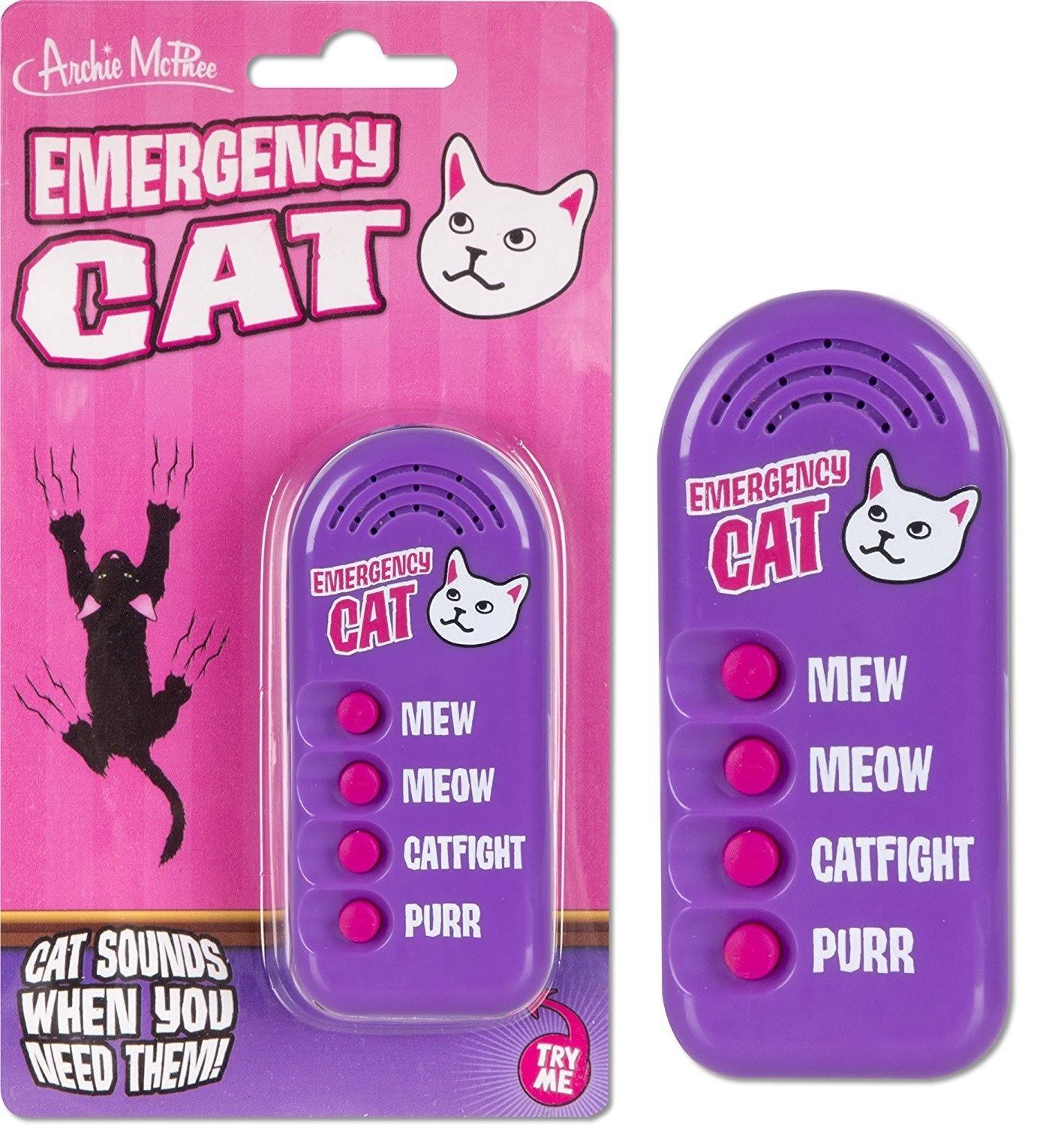 Archie McPhee - Emergency Cat Button