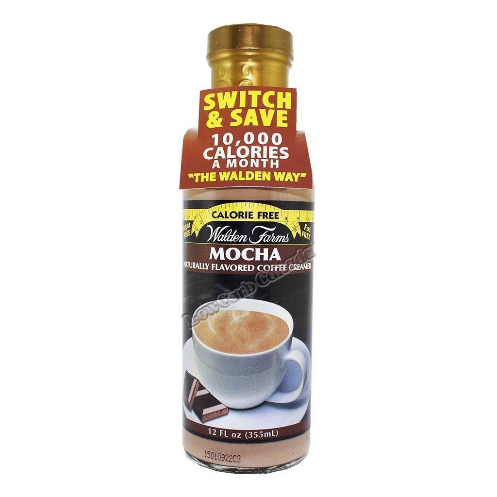 Walden Farms Mocha Naturally Flavoured Coffee Creamer - 355ml